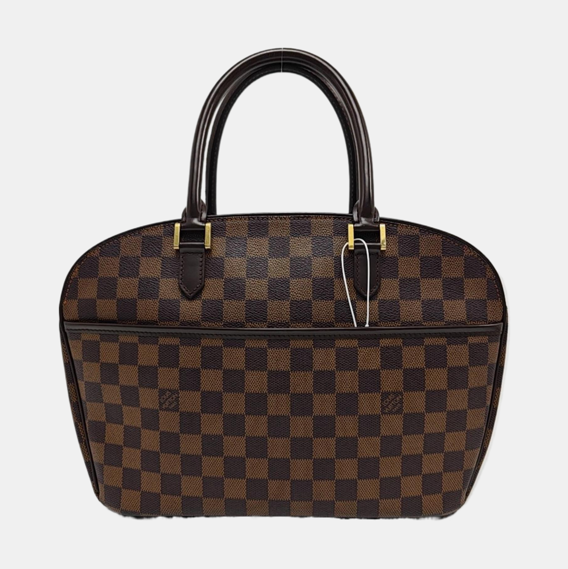 SARRIA HORIZONTAL Damier Ebene Coated Canvas Brown