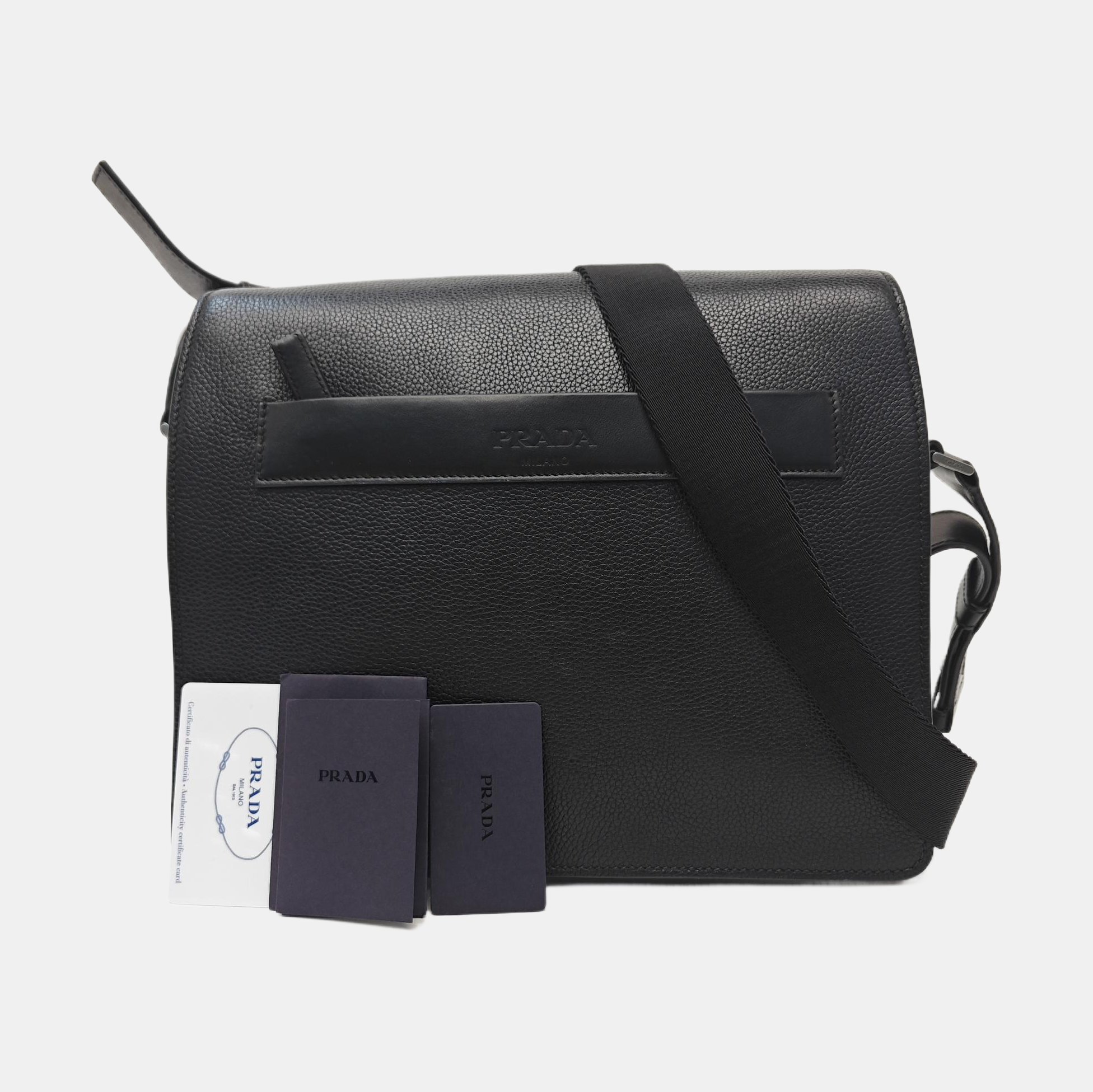 Calfskin Tote Bag Black