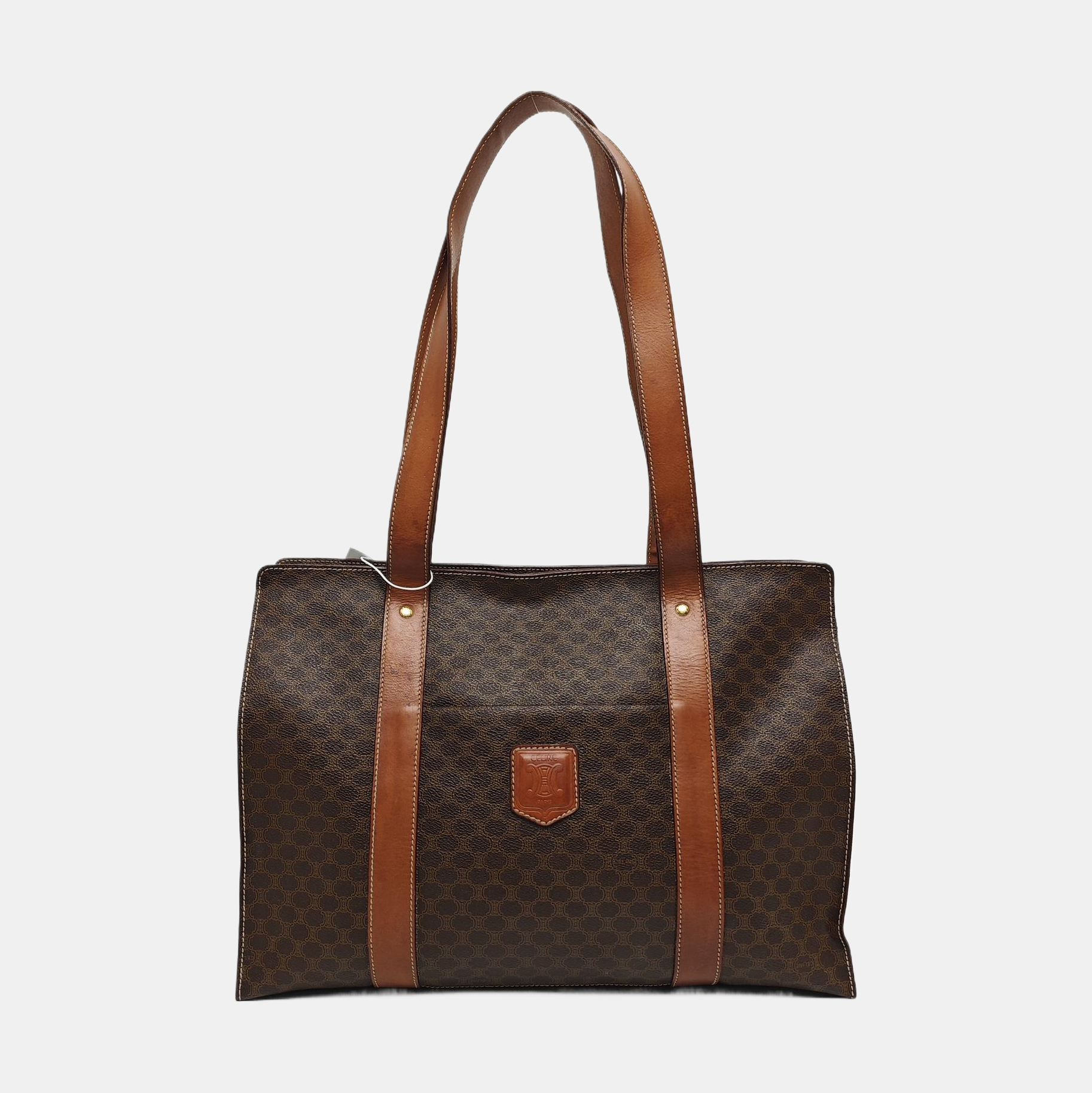 MACADAM BOSTON Coated Canvas Brown