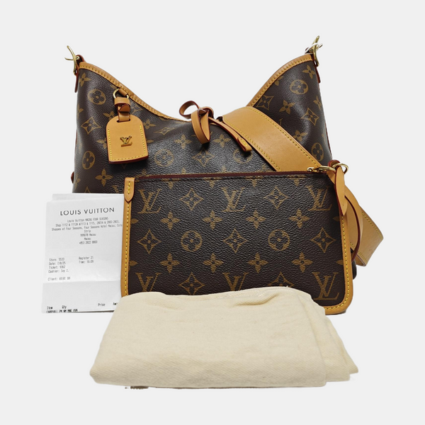 CARRYALL PM Monogram Coated Canvas Brown