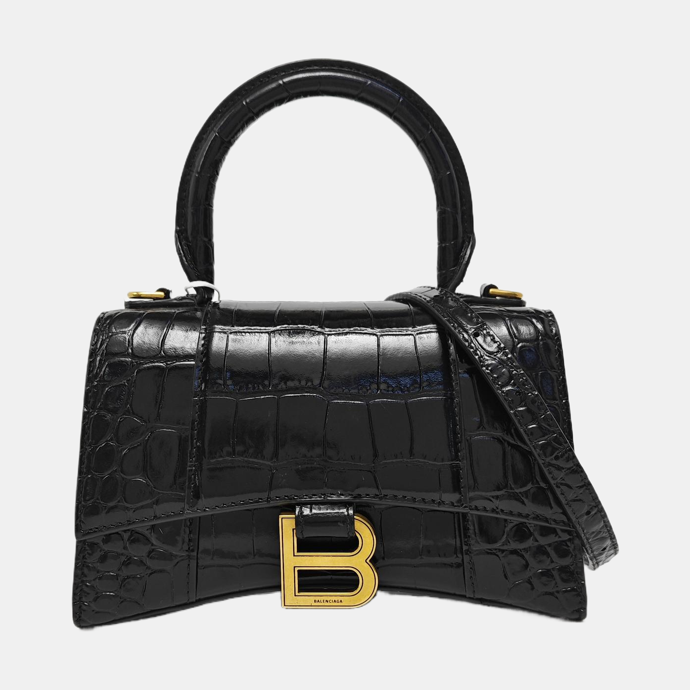 Hourglass XS Calfskin Black