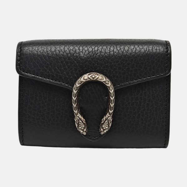Cartera Dionysus Mini de piel de becerro negra