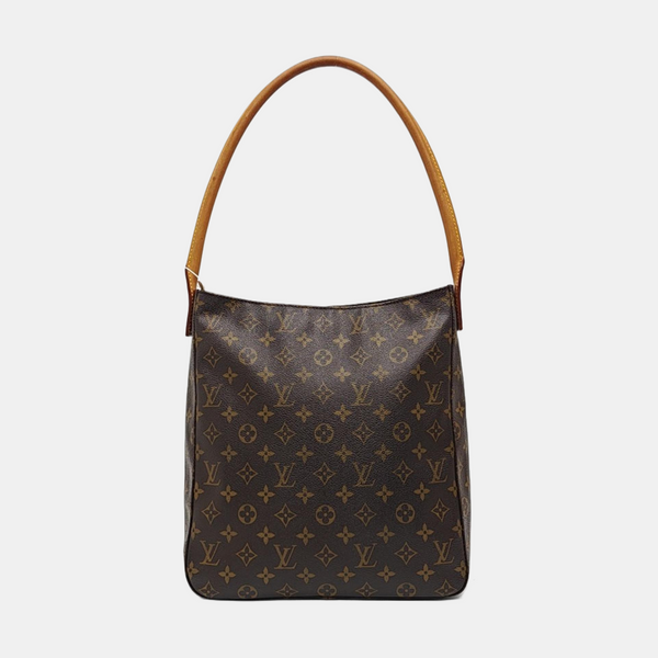 LOOPING GM Monogram Coated Canvas Brown