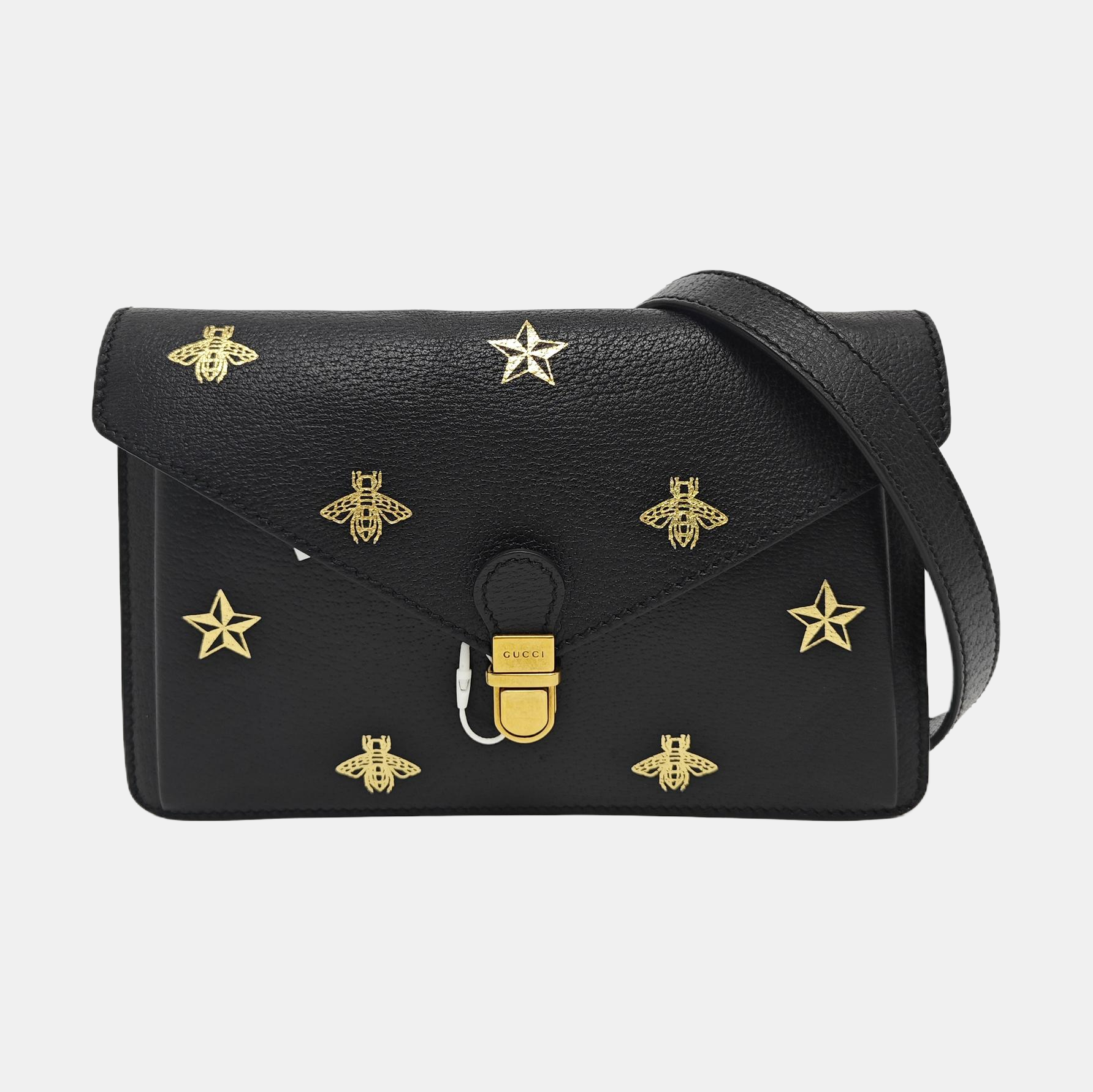 Calfskin Belt Bag Black