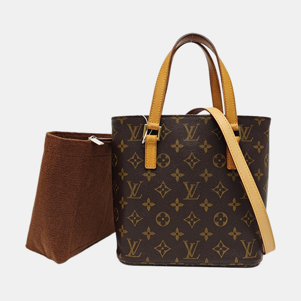 VINTAGE VAVIN PM Monogram Coated Canvas Brown