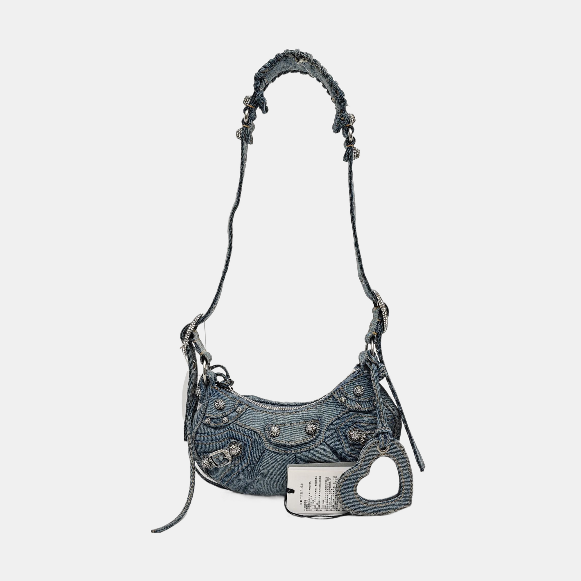 Le Cagole Mini Denim Blue