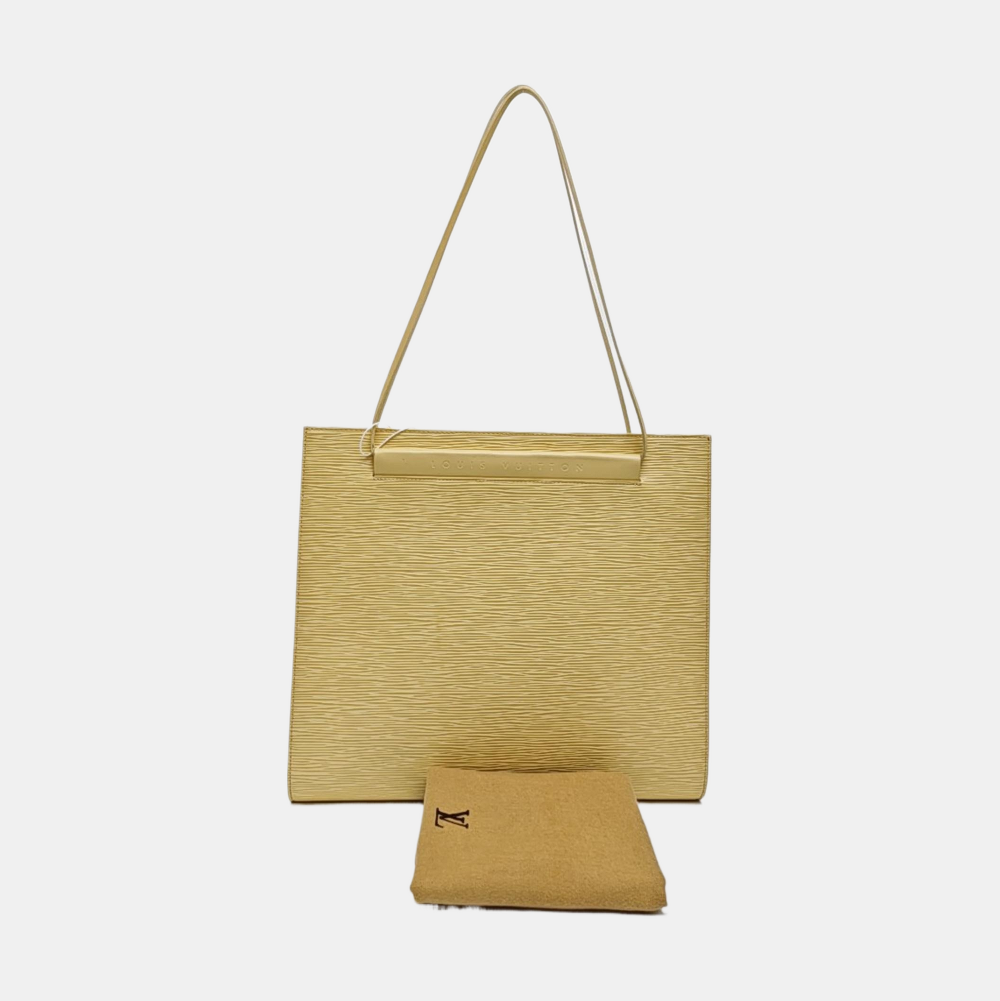 VINTAGE CROISETTE Epi Yellow