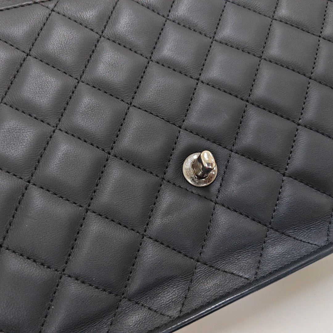 Quilted Calfskin Black
