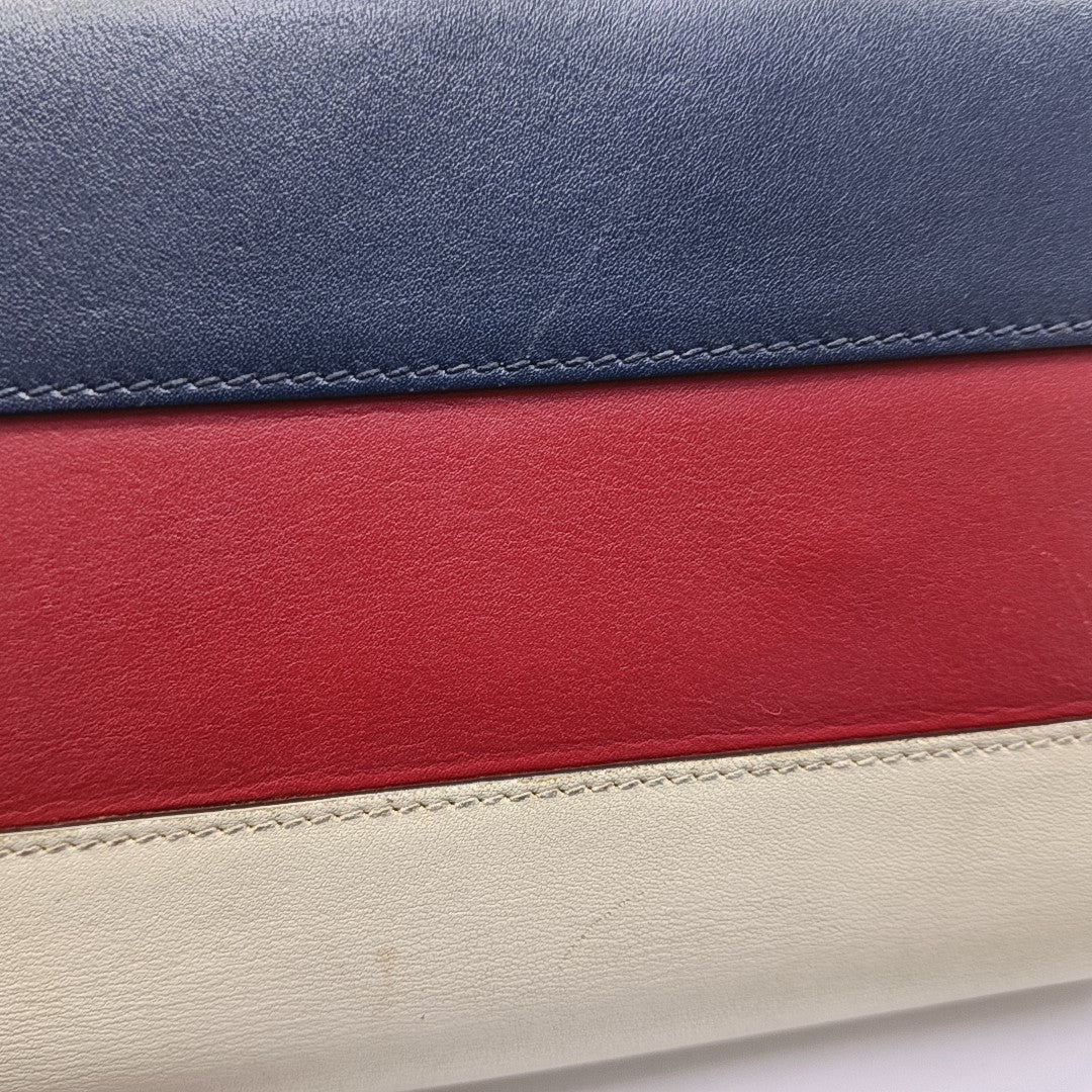 Queen Margaret Minibolsa de piel de becerro Multicolor