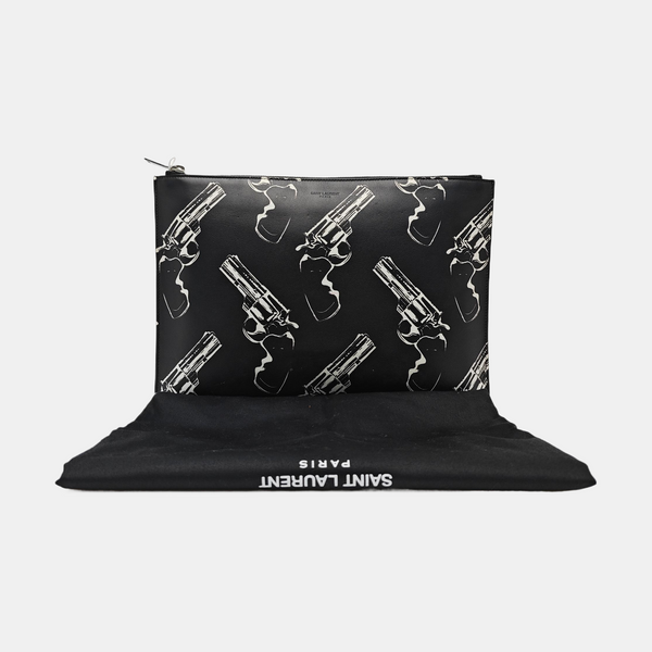 Calfskin Clutch Black