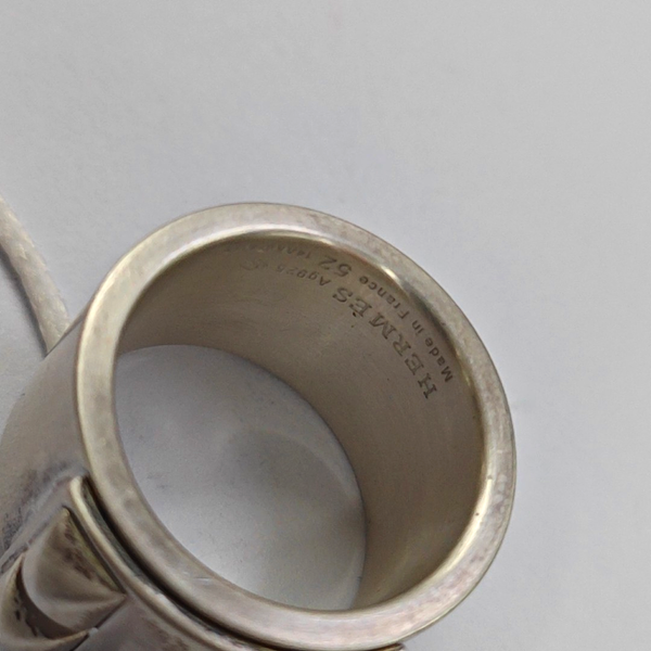 Collier De Chien 925 Sterling Silver EU 52 Ring