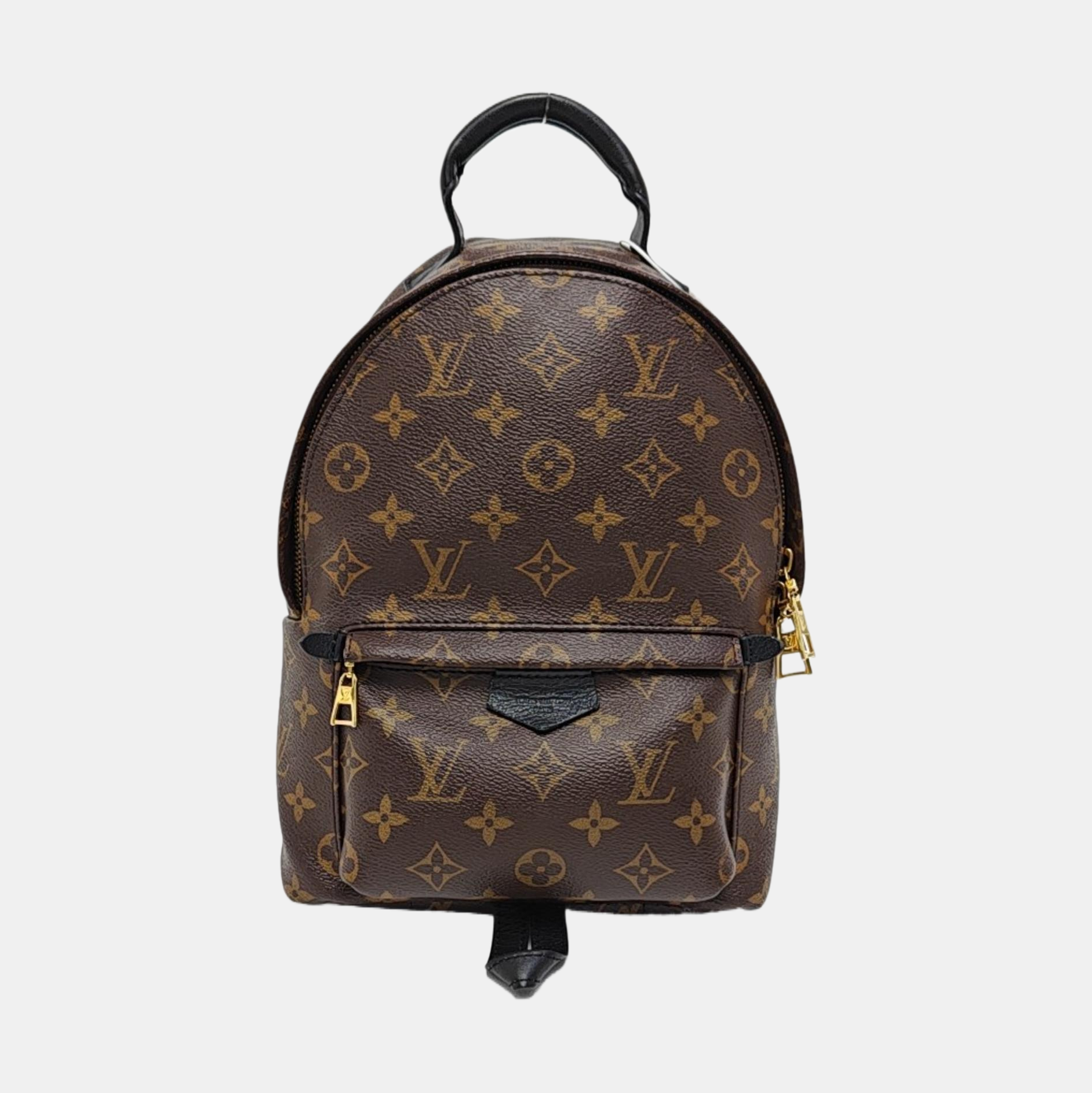 PALM SPRINGS PM Monogram Coated Canvas Brown