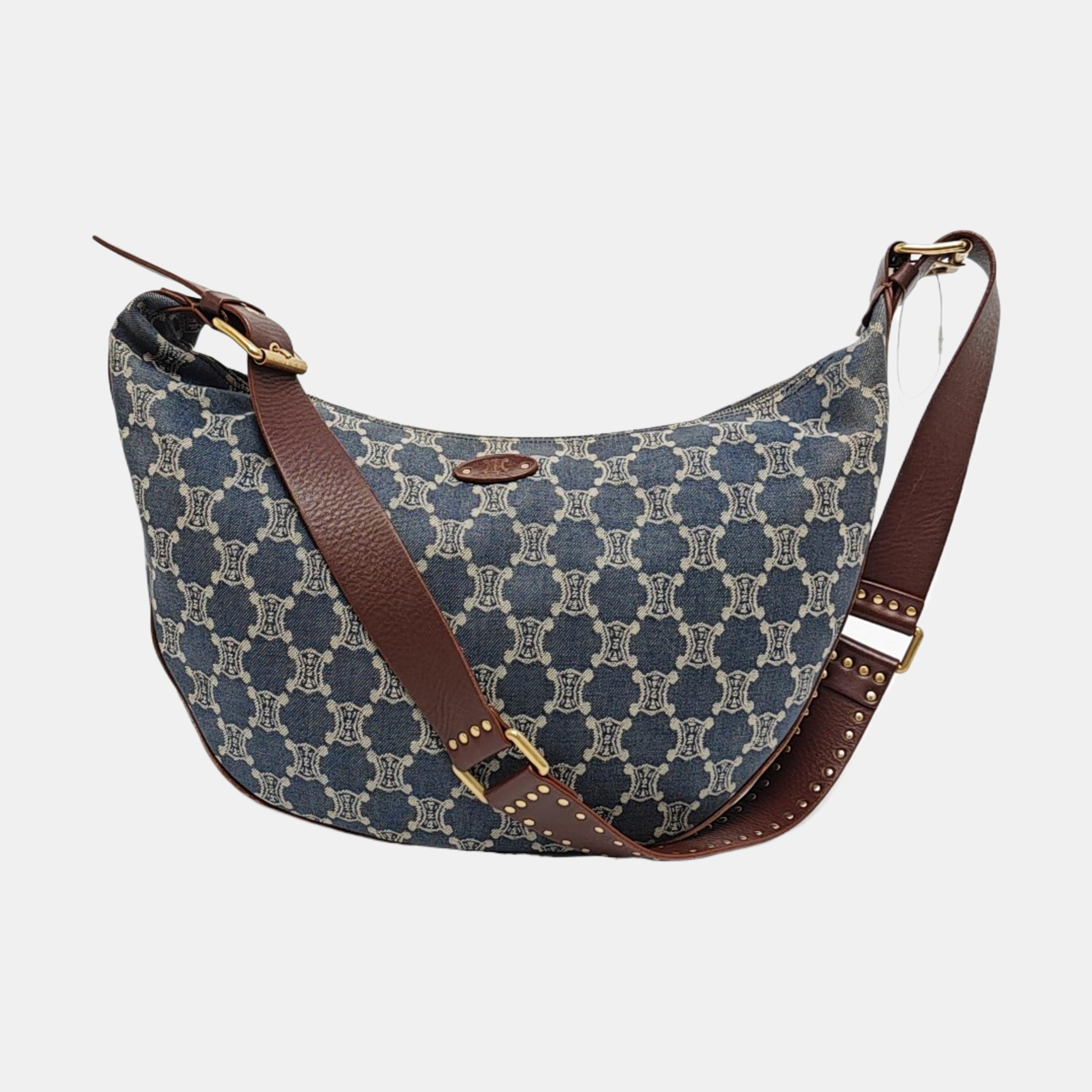 Denim Shoulder Bag Blue