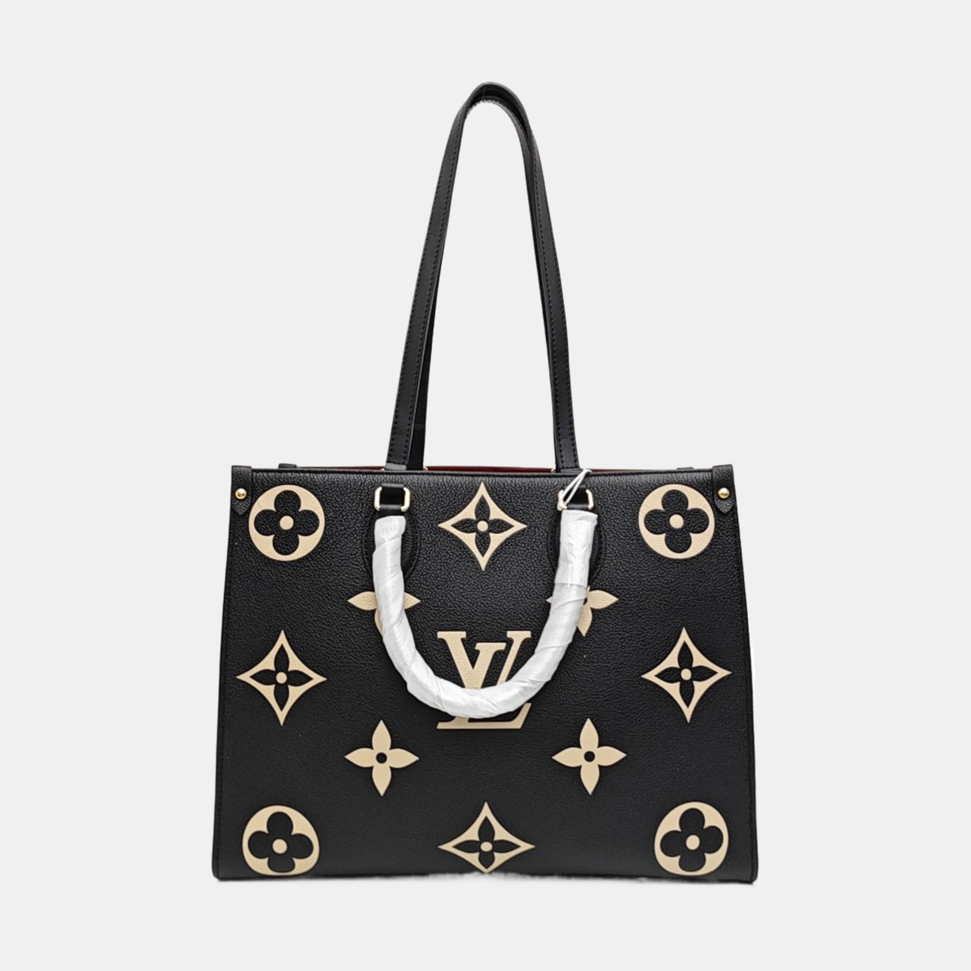 ONTHEGO MM Monogram Calfskin Black
