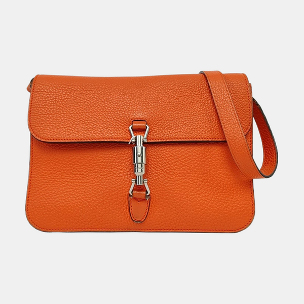 Authenticated pre-owned  Jackie 1961 Calfskin Orange - Crossbody Bag at Looply