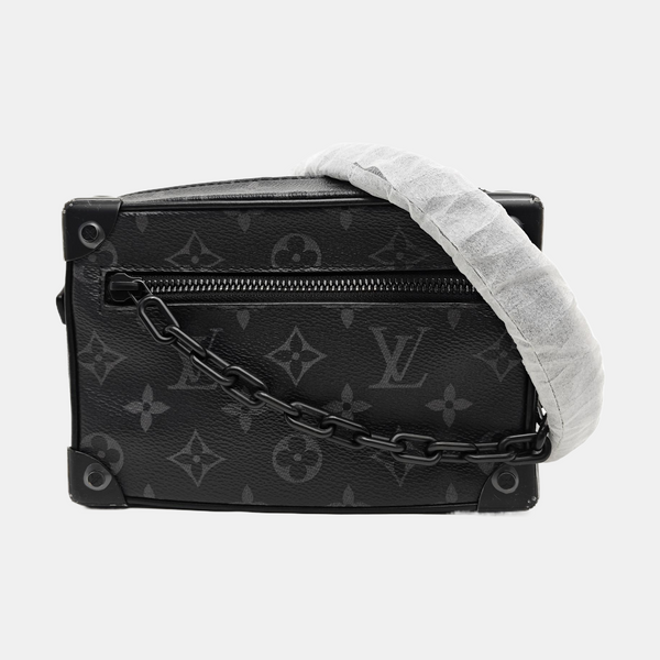 SOFT TRUNK Mini Monogram Coated Canvas Black