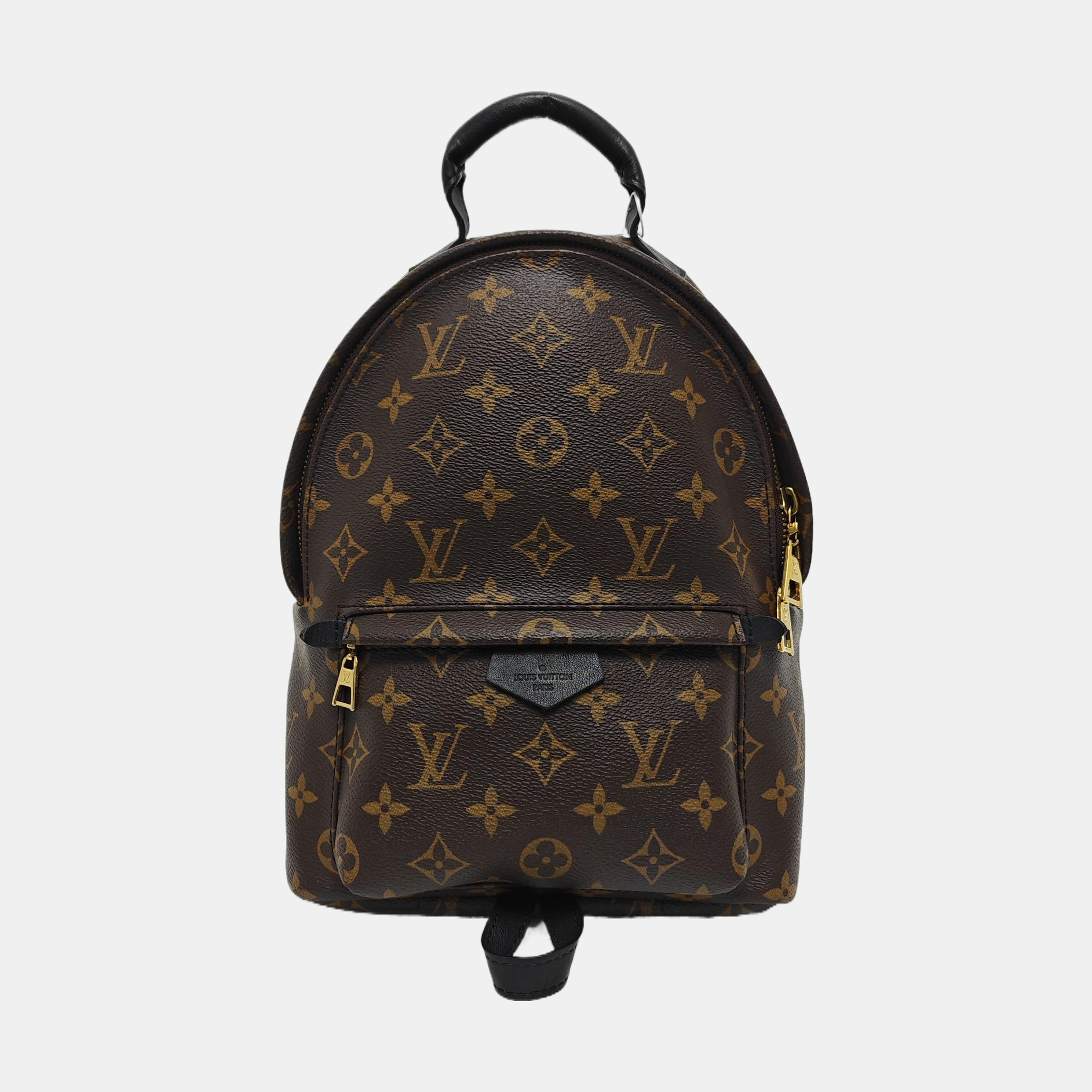 PALM SPRINGS PM Monogram Coated Canvas Brown