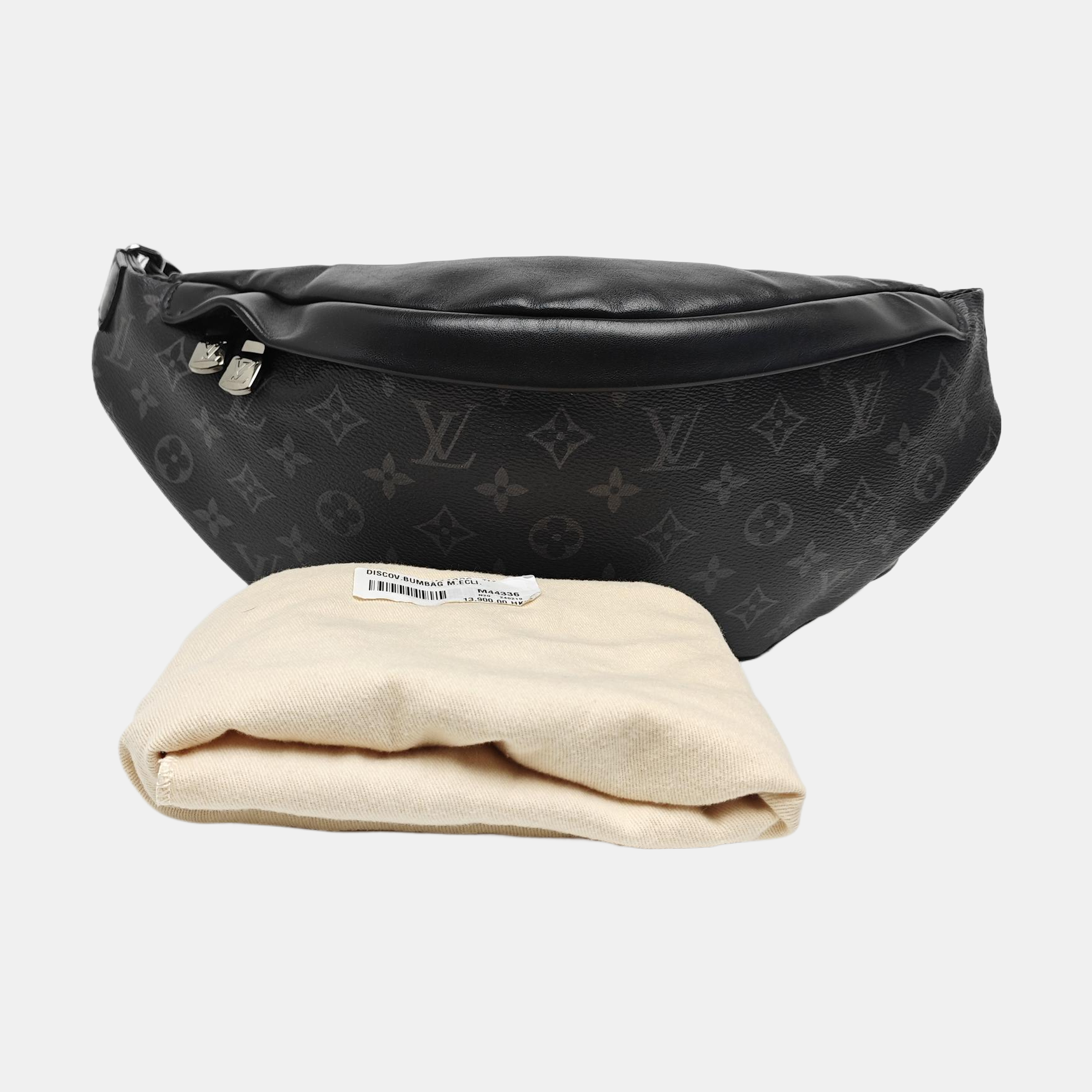 DISCOVERY Monogram Coated Canvas Black