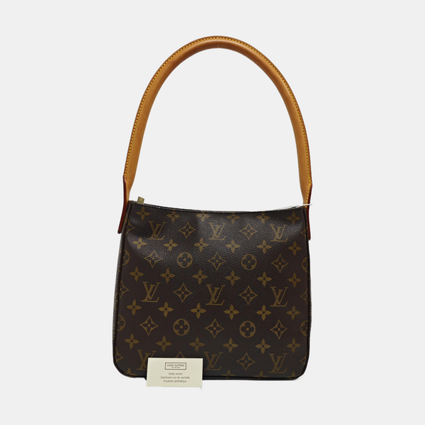 LOOPING MM Monogram Coated Canvas Brown
