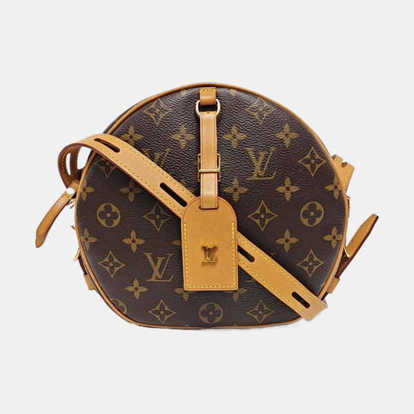 BOITE CHAPEAU MM Monogram Coated Canvas Brown