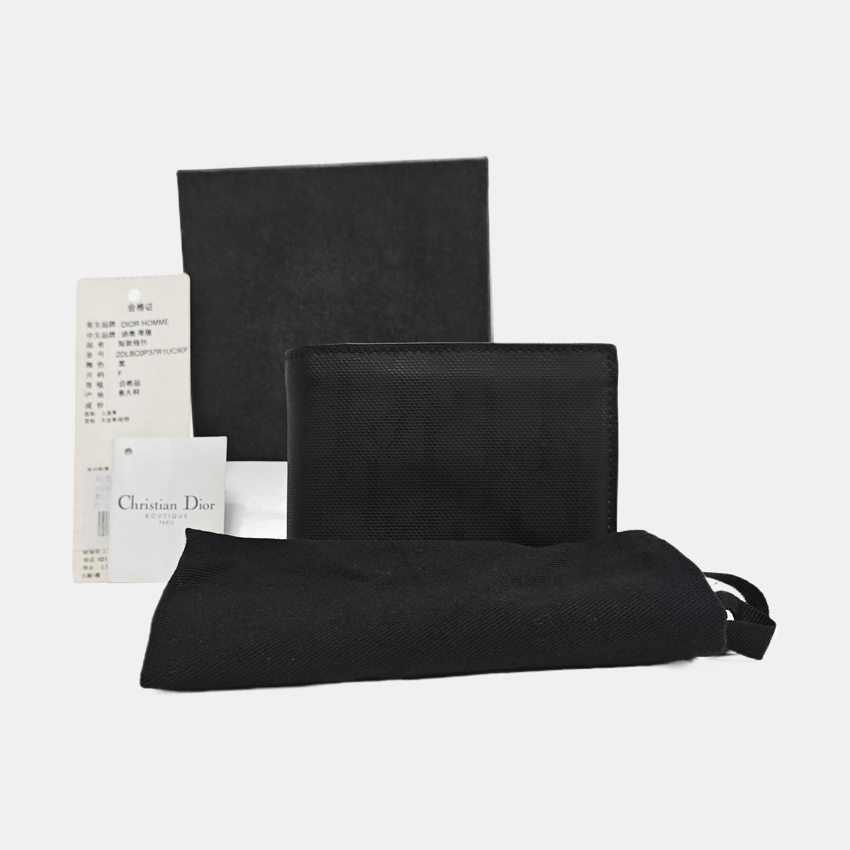 Calfskin Wallet Black