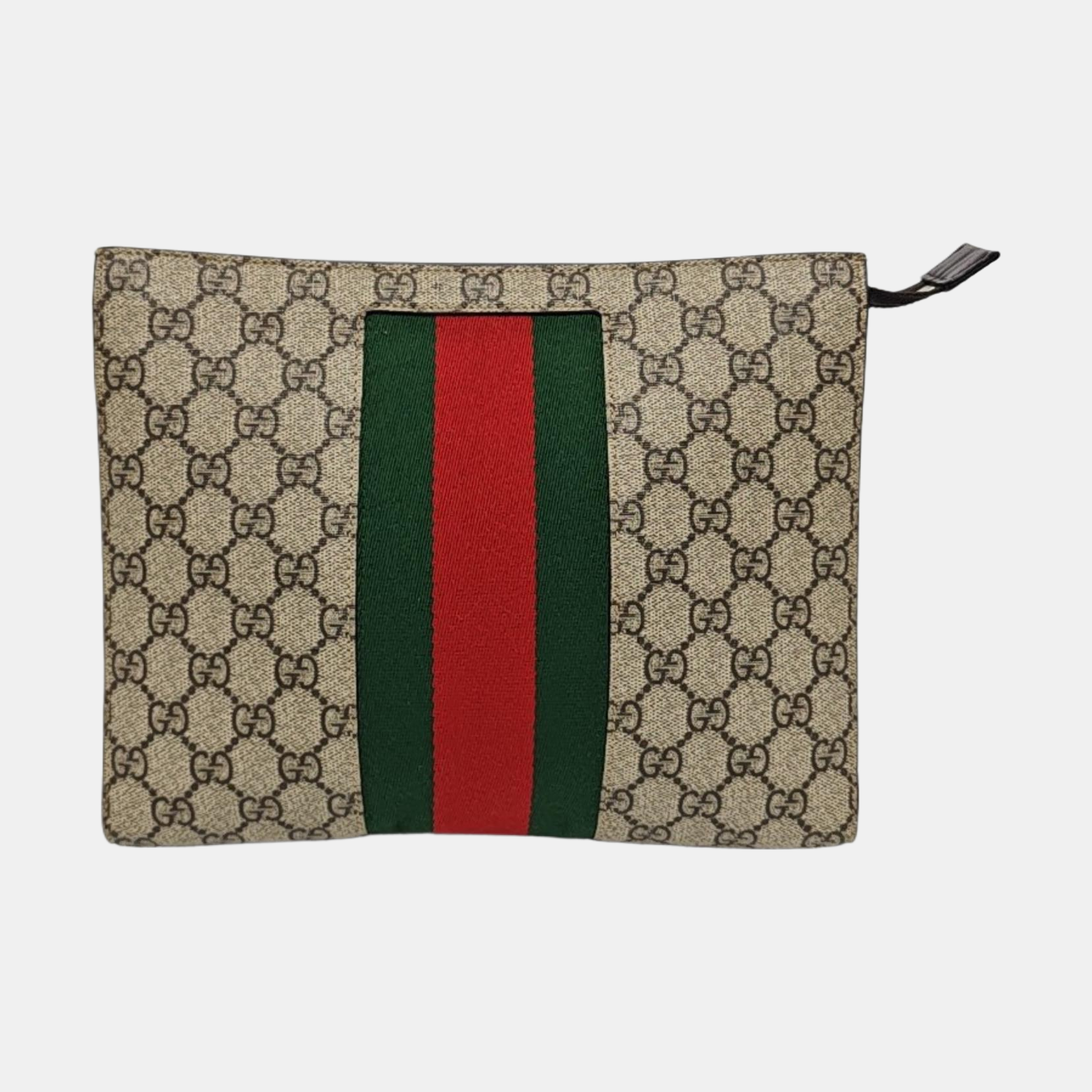 GG Supreme Monogram Coated Canvas Black