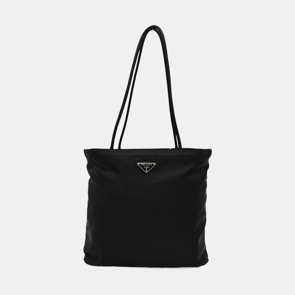 Nylon Tote Bag Black