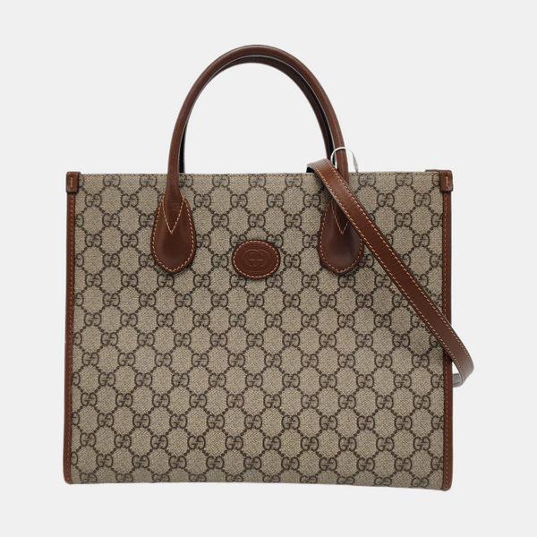 Retro Small Monogram Coated Canvas Brown