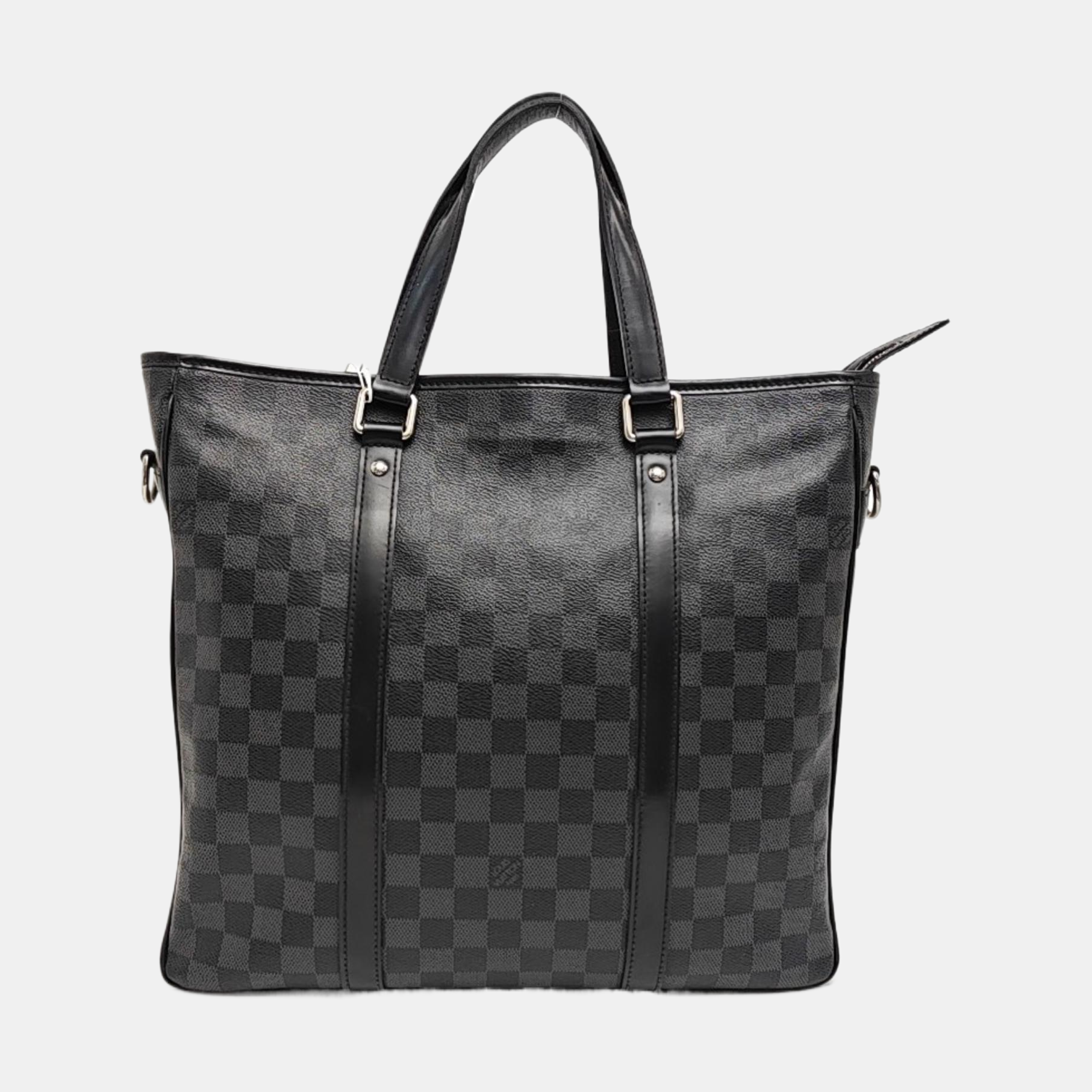 TADAO PM Damier Graphite Coated Canvas Gray