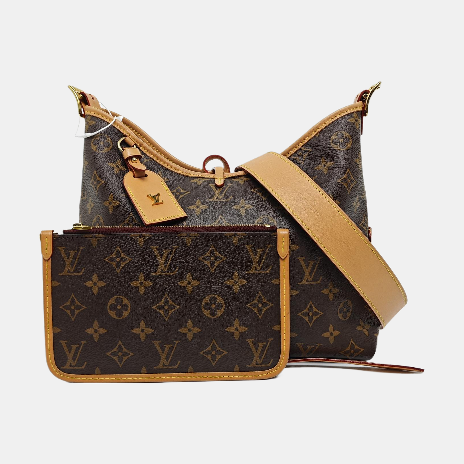 CARRYALL PM Monogram Coated Canvas Brown