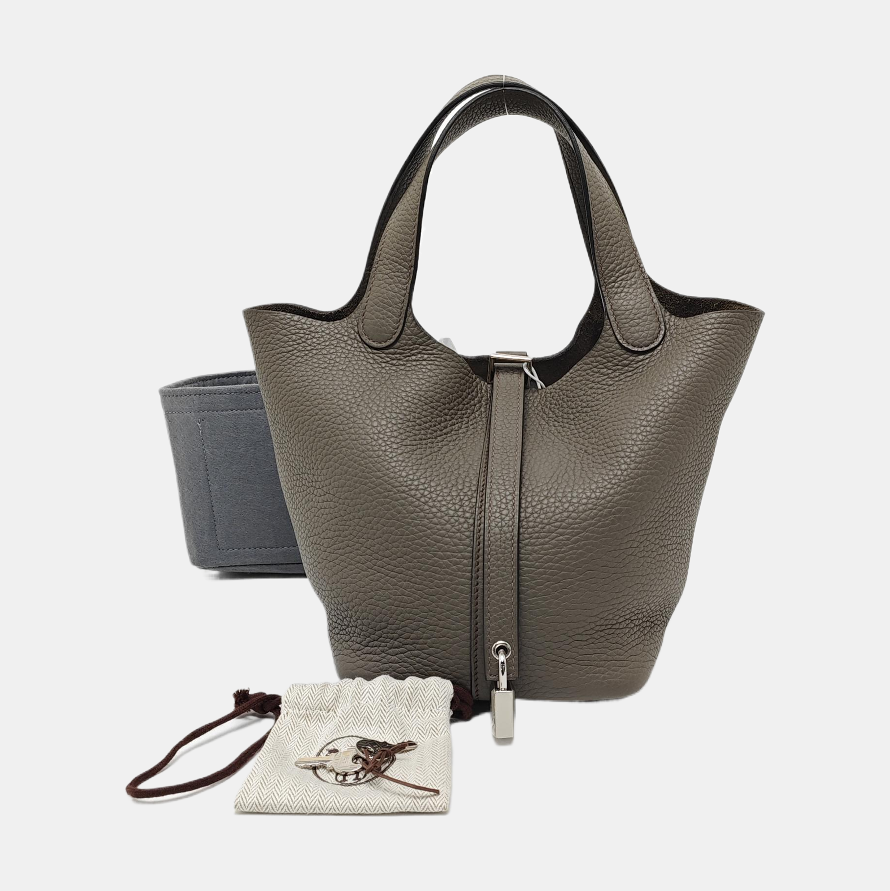 Picotin Lock 18 Clemence Gris