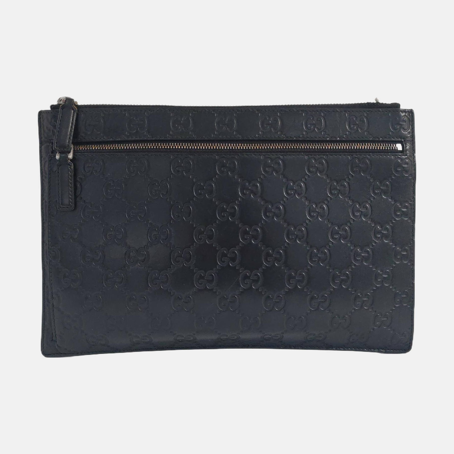 Monogram Calfskin Black