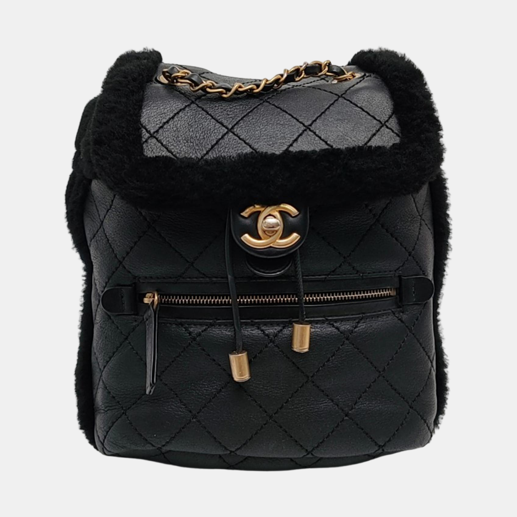 Quilted Lambskin Black