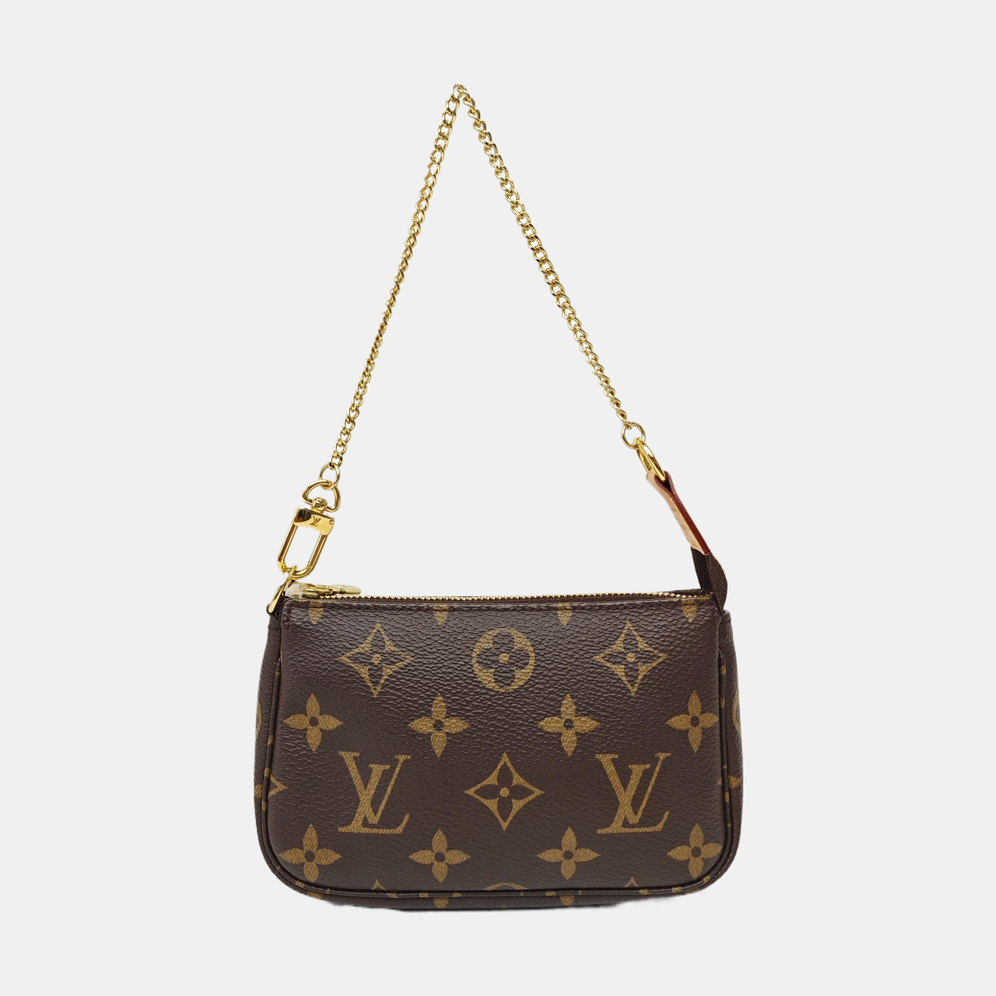 ACCESSOIRES Mini Monogram Coated Canvas Brown