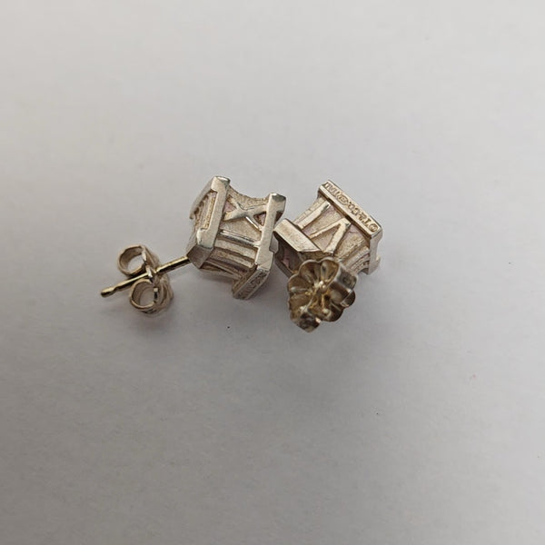 Atlas 925 Sterling Silver Stud Earrings