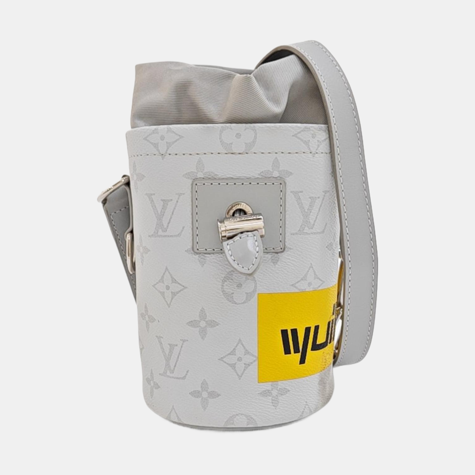 CHALK Monogram Coated Canvas Gray