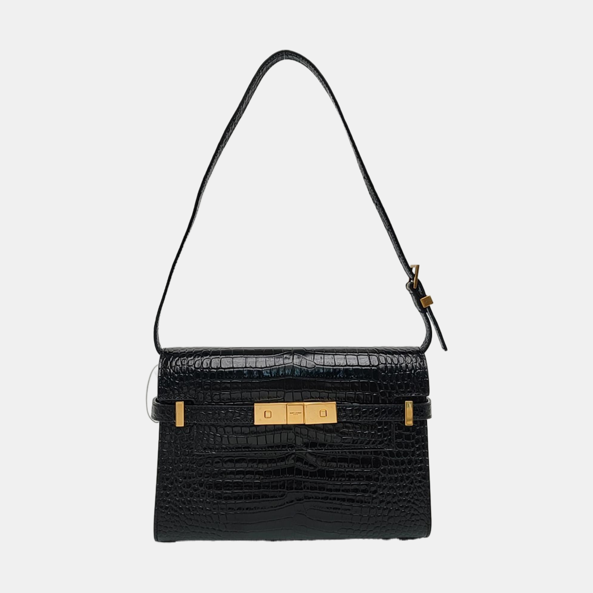 MANHATTAN Small Calfskin Black