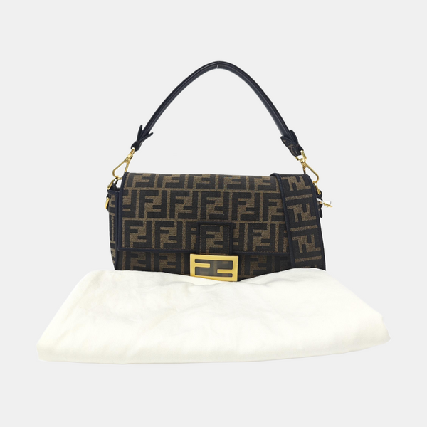 Baguette Medium Canvas Brown