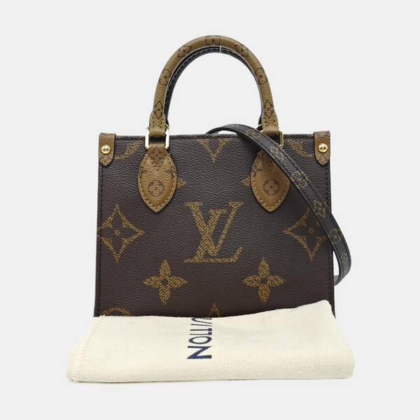 ONTHEGO BB Monogram Coated Canvas Brown