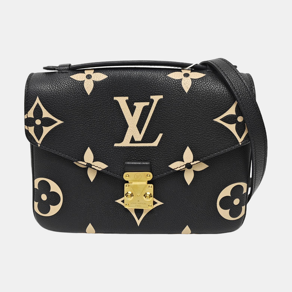 MÉTIS MM Monogram Calfskin Black