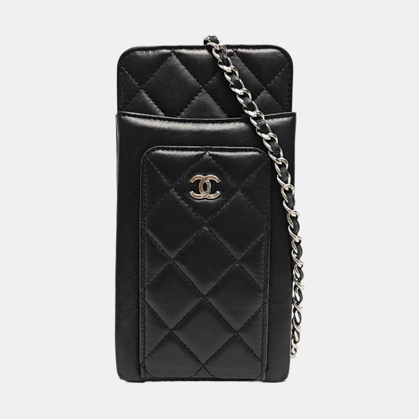 Quilted Lambskin Black