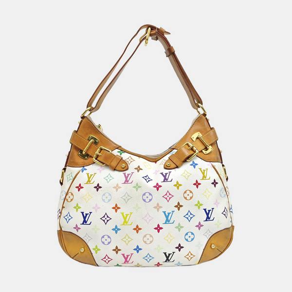 LV × TM GRETA Monogram Coated Canvas White