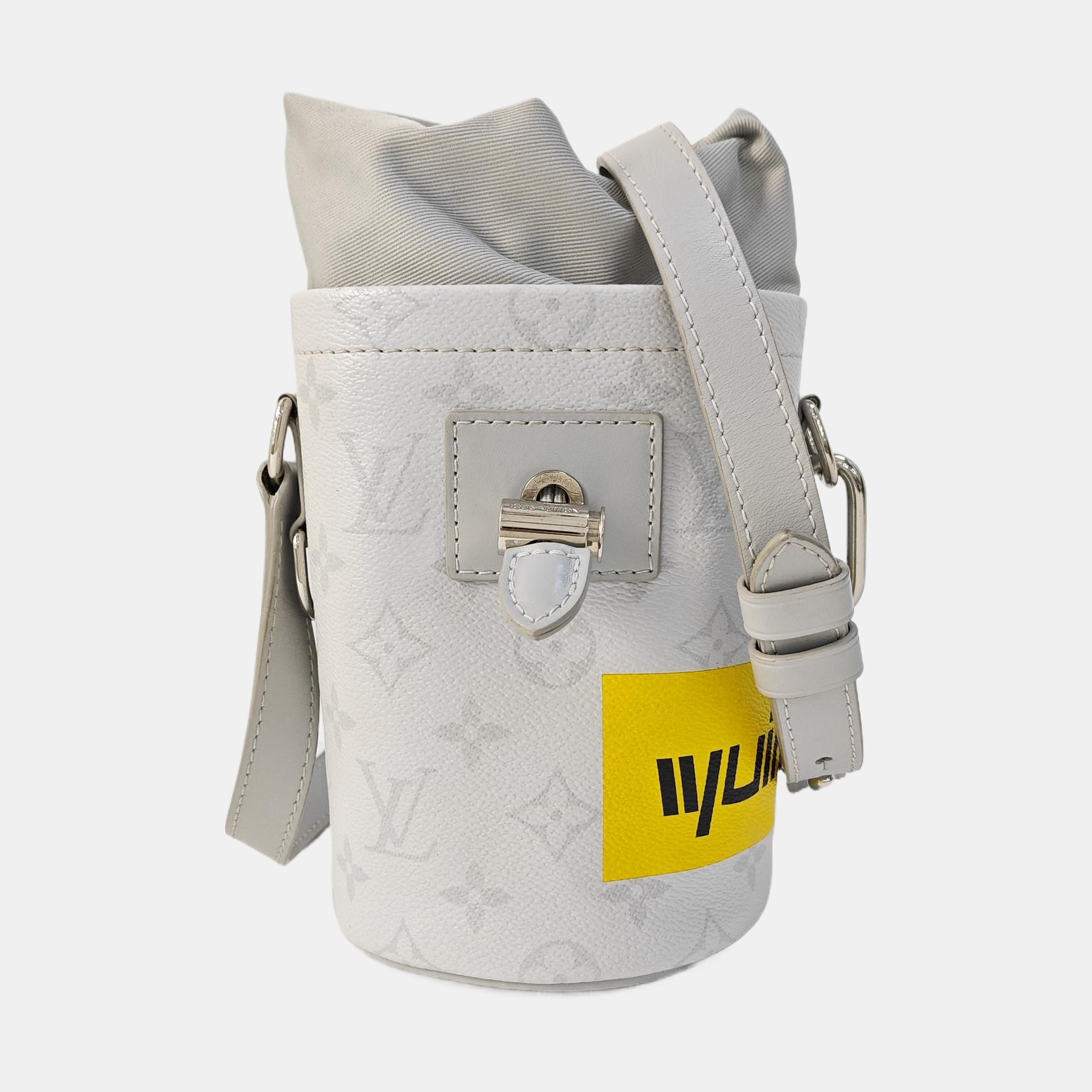 CHALK Monogram Coated Canvas Gray