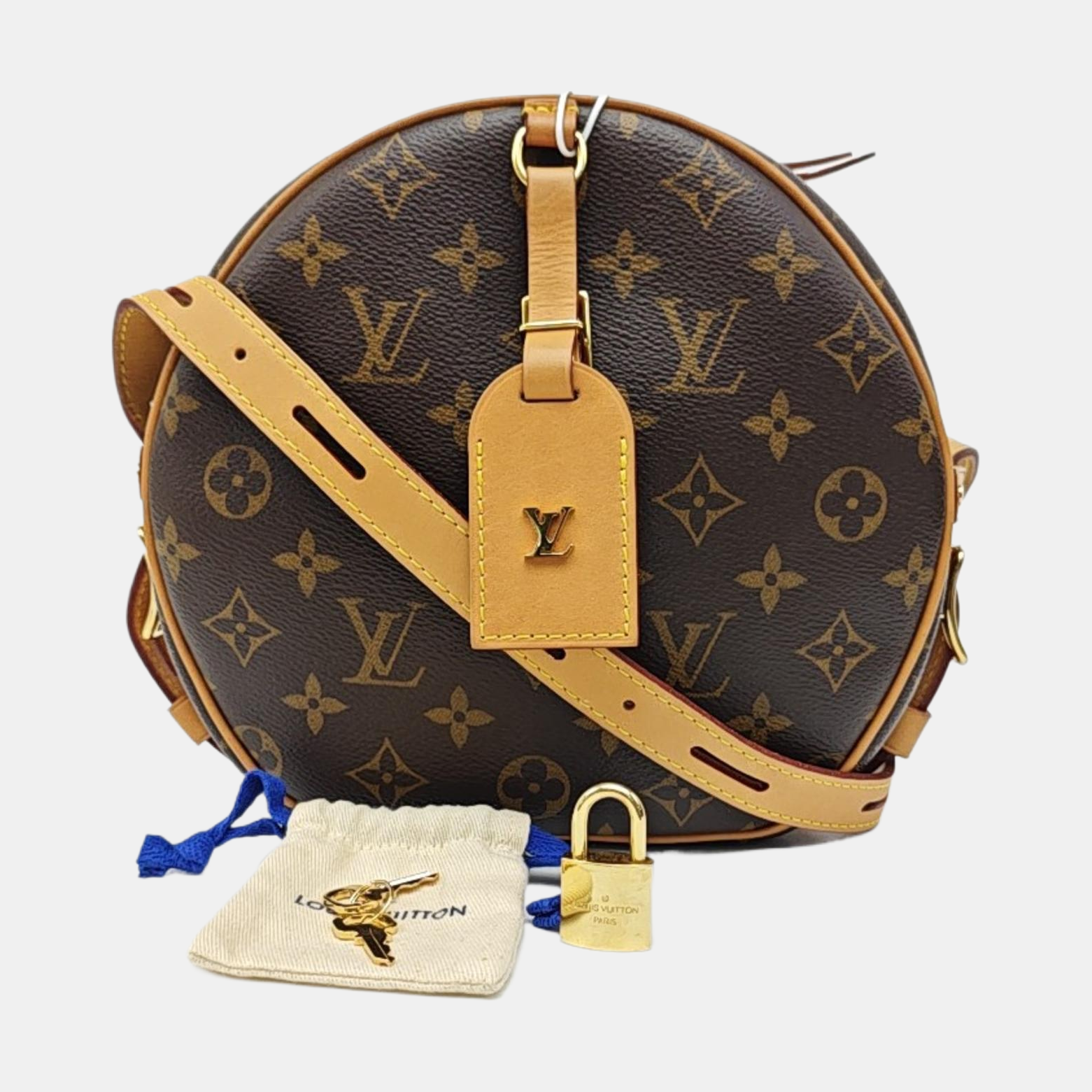 BOITE CHAPEAU MM Monogram Coated Canvas Brown