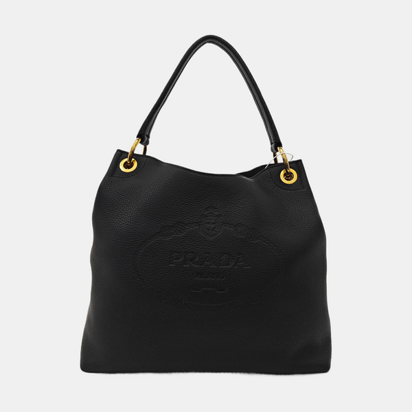 Calfskin Tote Bag Black