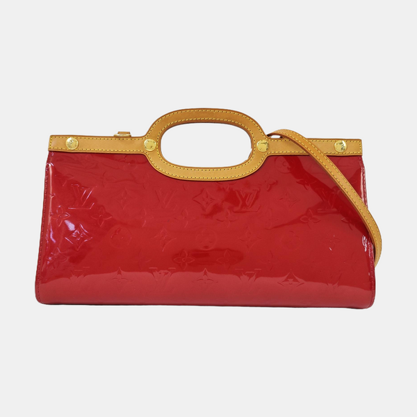 ROXBURY Monogram Patent Leather Red