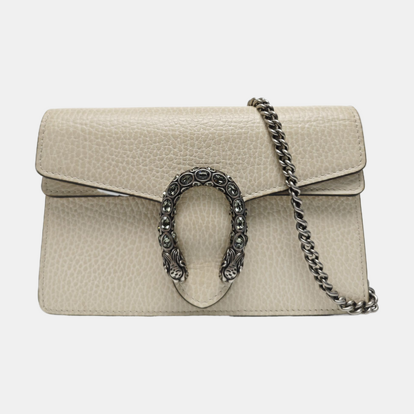 Dionysus Super Mini Calfskin Beige