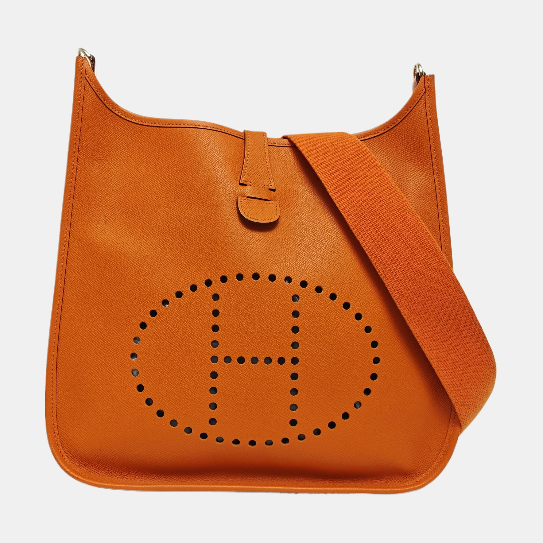 Evelyne 32 Epsom Orange