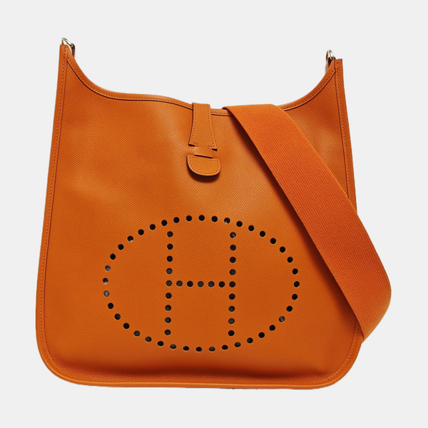 Evelyne 32 Epsom Orange