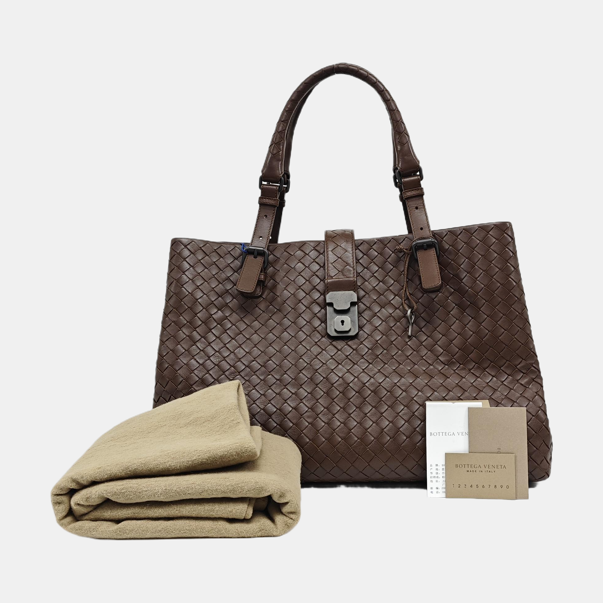 Roma Medium Calfskin Brown